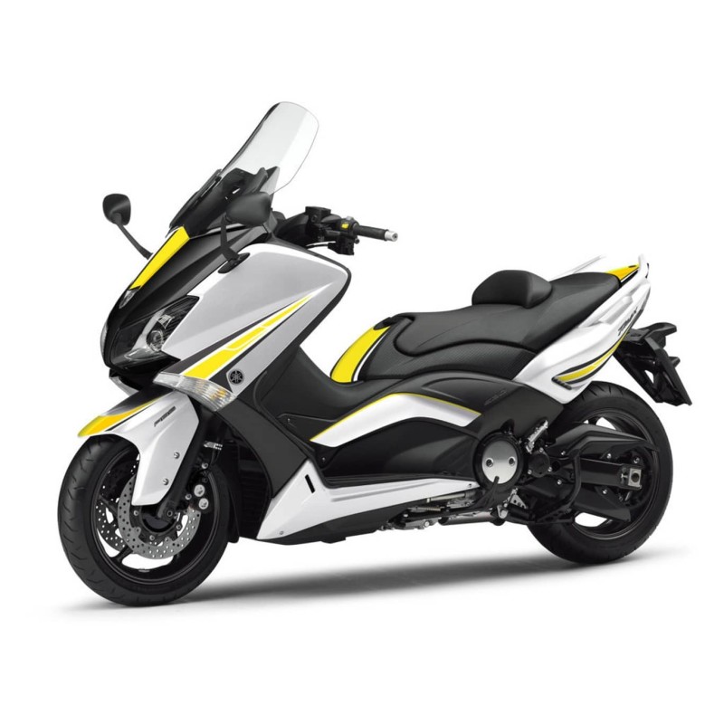 PUIG YAMAHA T-MAX 530 12-14 YELLOW MOTORCYCLE STICKERS KIT