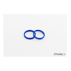 PUIG SPARE PARTS RINGS FOR SHORT BAR ENDS WITH BLUE RING