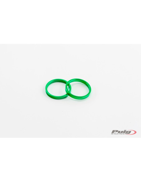 puig spare parts rings for short barbells with green ring
