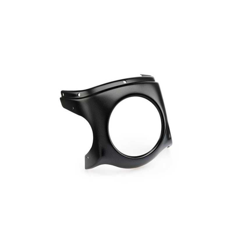 Carenage de rechange Puig, pare-brise, semi-carenage, aspect carbone 9231c