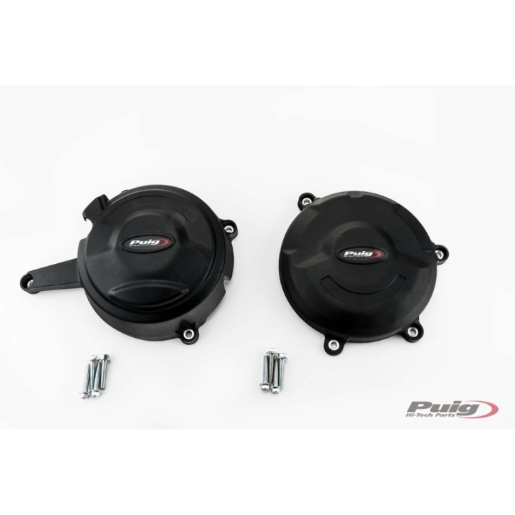 PUIG ENGINE CRANKCASE PROTECTION FOR DUCATI 1199 PANIGALE 12-14 BLACK