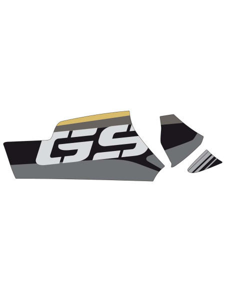 puig adesivo protezione forcella gs per bmw r1200gs adventure 14 16 oro