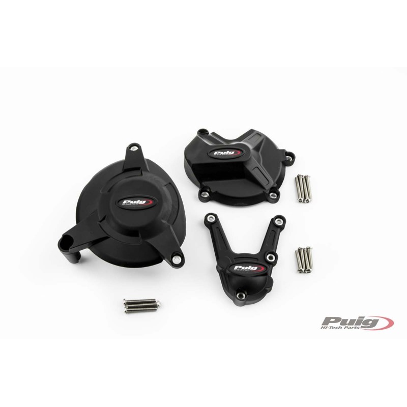 PUIG ENGINE CRANKCASE PROTECTION BMW S1000RR 15-16 BLACK