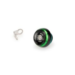 PUIG ENGINE OIL CAP TRACK FOR DUCATI/HONDA/KAWASAKI/TRIUMPH COLOR GREEN - COD. 20340V - Width: 28mm. Thread: