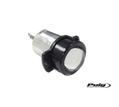 PUIG LUCES Y BOMBILLAS PARA FAROS COLOR NEGRO - COD. 3449N - Aprobado. Longitud: 130 mm. DiAmetro: 75 mm. Voltaje: 12V. Potencia