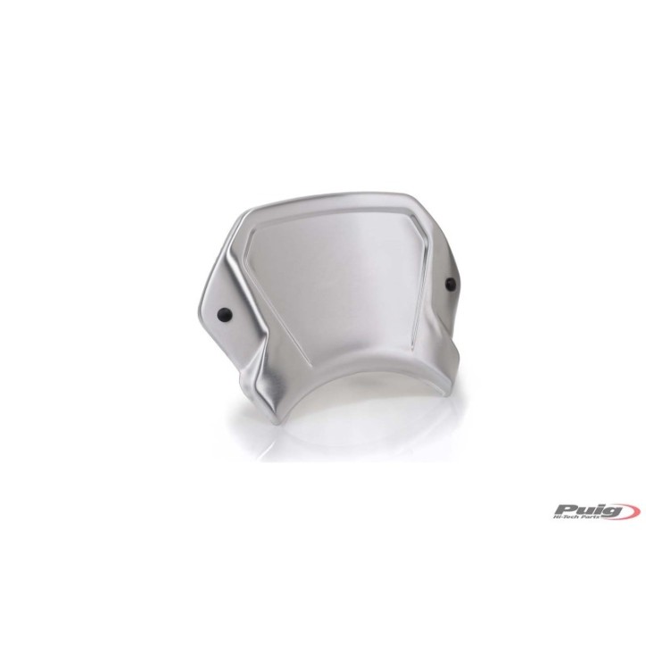 PUIG CARENAGE AVANT EN ALUMINIUM POUR TRIUMPH BONNEVILLE SPEEDMASTER 18-20 ARGENT