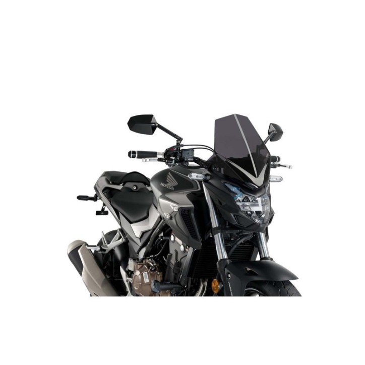 PUIG SCREEN NAKED N.G. TOURING FOR HONDA CB500F 16-18 DARK SMOKE