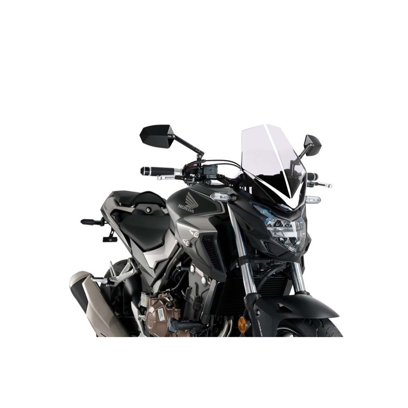 PUIG PARE - BRISE NAKED N.G. TOURING HONDA CB500F 16-18 TRANSPARENT