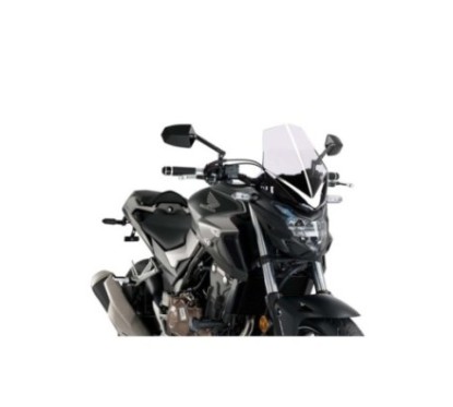 PUIG CUPOLINO NAKED N.G. TOURING HONDA CB500F 16-18 TRASPARENTE