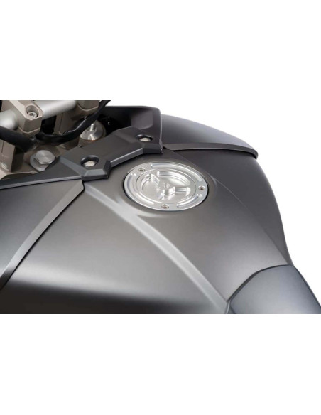 puig fuel tank cap for kawasaki er 6n 12 16 silver offer