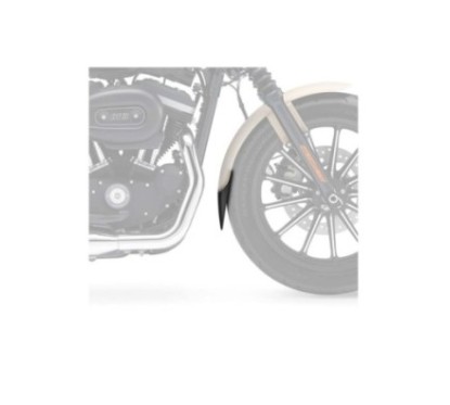 PUIG FRONT FENDER EXTENSION HARLEY D. DYNA STREET BOB 07-17 MATT BLACK