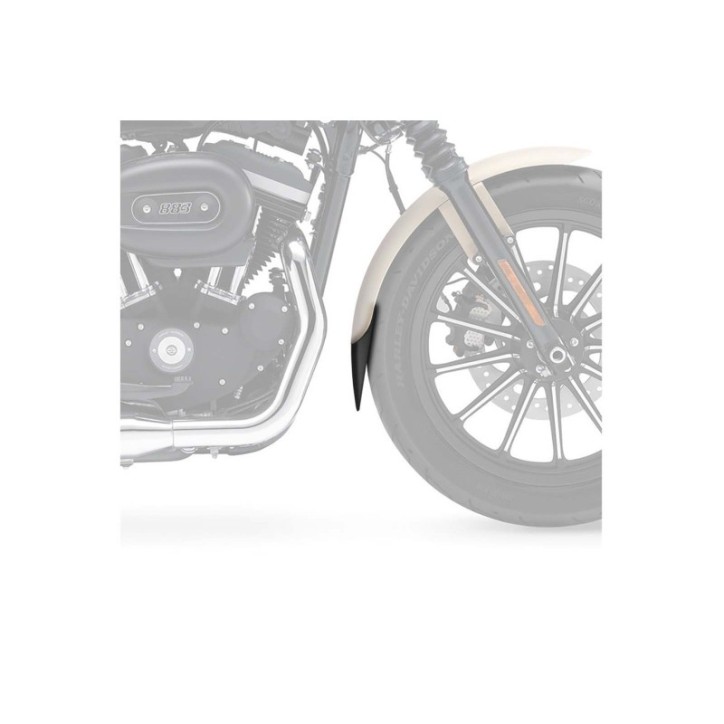 PUIG EXTENSION GUARDABARROS DELANTERO PARA HARLEY D. DYNA STREET BOB 07-17 NEGRO MATE