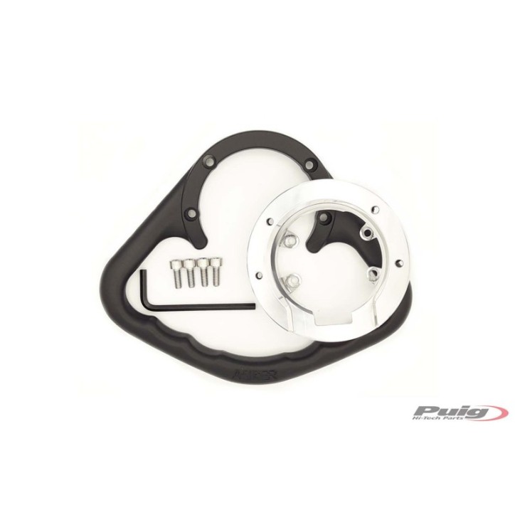 PUIG ASA PASAJERO PARA BMW S1000 RR 15-18 NEGRO