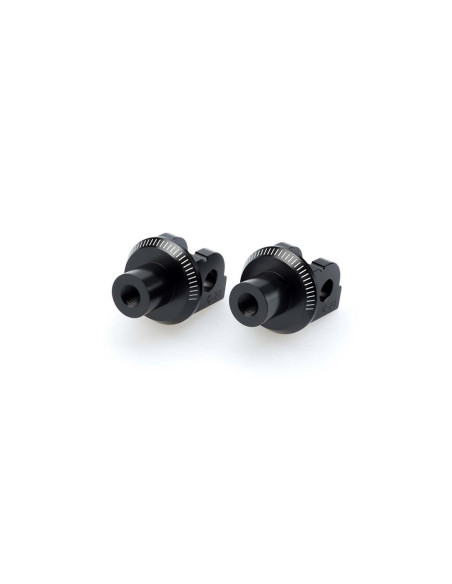 Adaptateurs Puig pour repose-pieds fixes BMW S1000 R 2021/2025, noir