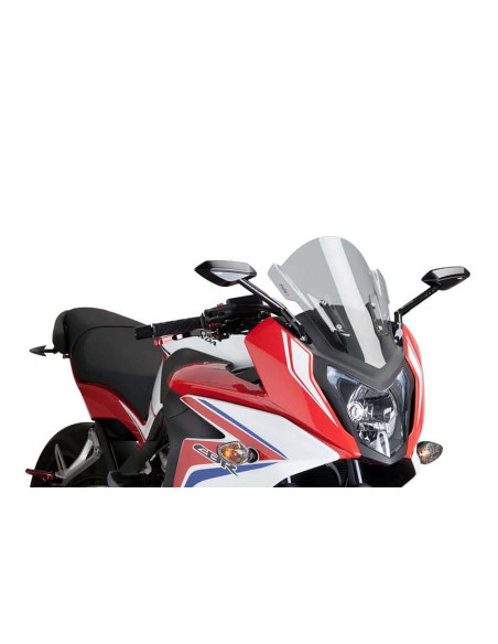 Pare-brise Puig Z Racing pour Honda CBR650F 14-18, fume clair