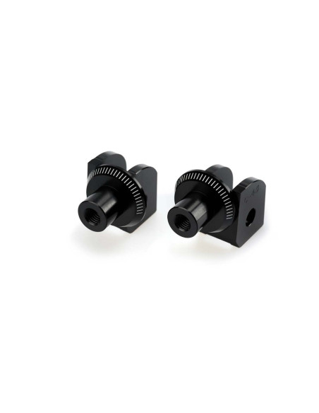 puig fixed driver pegs adapters for bmw r nine t urban gs 21 24 black