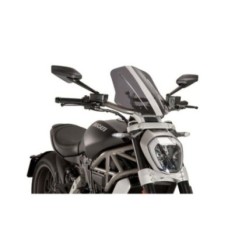 PUIG CUPULA NAKED N.G. TOURING AJUSTABLE DUCATI X DIAVEL S 16-18 AHUMADO