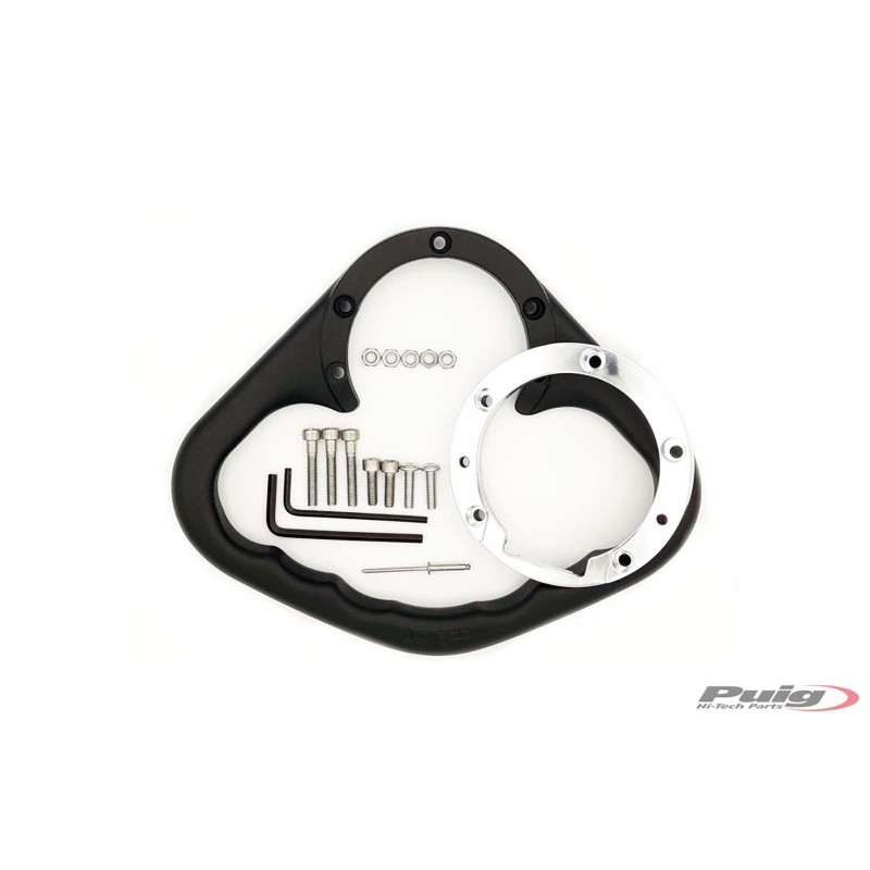 PUIG ASA PASAJERO DUCATI PANIGALE V4 18-19 NEGRO