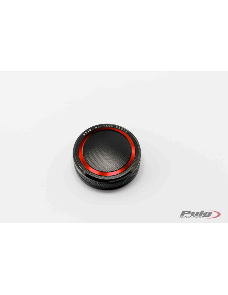 Tapon deposito liquido freno delantero Puig para BMW S1000 RR 1924 rojo