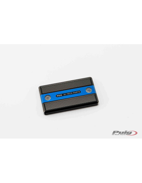 Bouchon de reservoir de liquide de frein avant Puig pour Suzuki SV650S 03-06 bleu