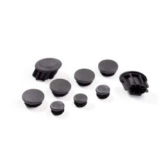 PUIG TAPAS CHASIS PARA SOPORTE CAJA Y TUBO PROTECTOR MOTOR BMW R1200GS ADVENTURE 13-16 NEGRO