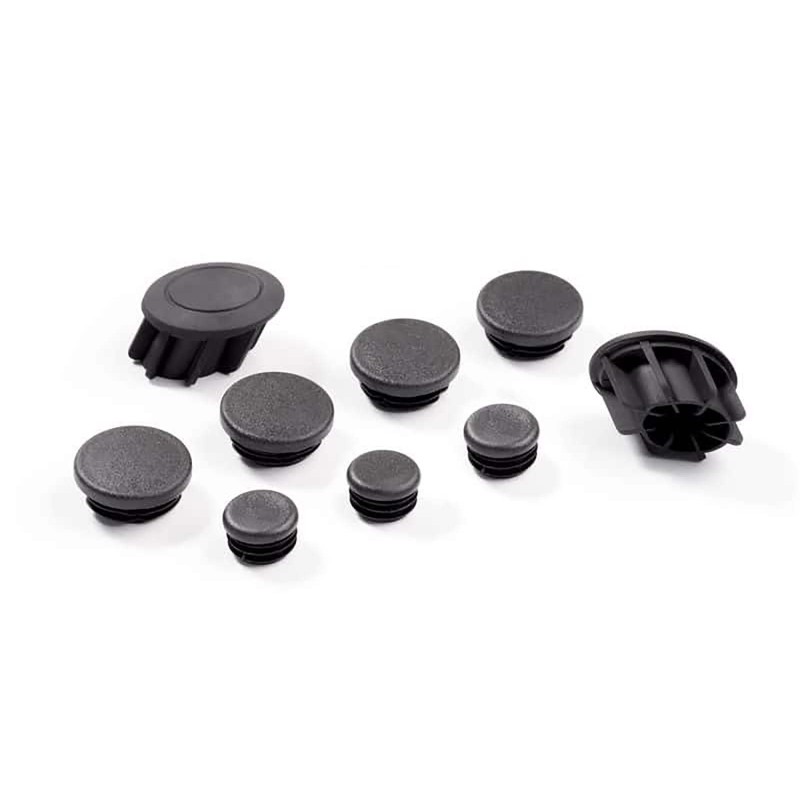 PUIG FRAME CAPS FOR BOX SUPPORT AND ENGINE GUARD TUBE BMW R1200GS ADVENTURE 13-16 BLACK