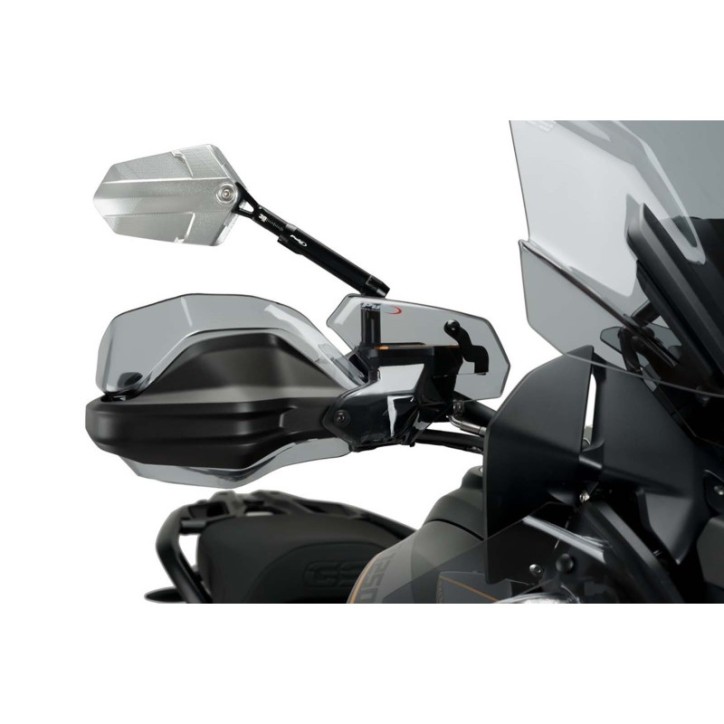 PUIG HALF-HANDLEBAR DEFLECTOR FOR BMW R1200GS ADVENTURE 14-16 CLEAR SMOKE