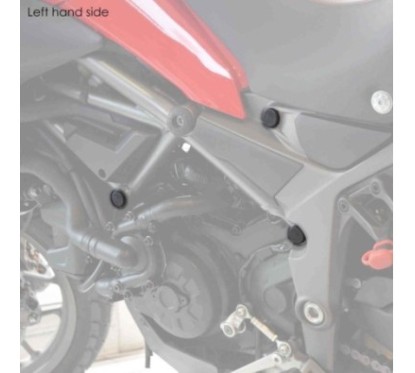 PUIG FRAME CAPS DUCATI MULTISTRADA ENDURO 16-18 BLACK