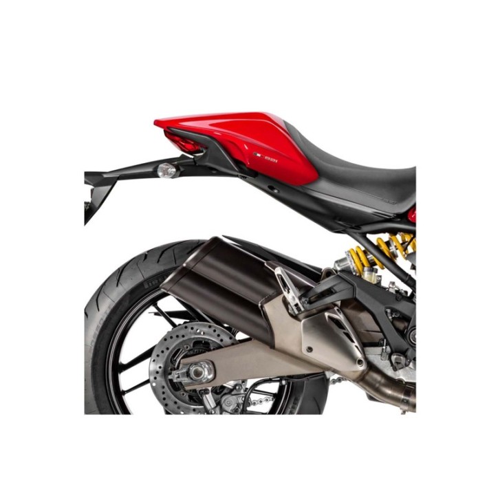 PUIG EXTENSION GARDE-BOUE ARRIERE POUR DUCATI MONSTER 821 14-17 NOIR OPAQUE