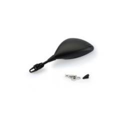 PUIG LEFT REARVIEW MIRROR MOD. Z2 BLACK - COD. 3579N - Bowl dimensions: 83x135 mm - Universal fixing to