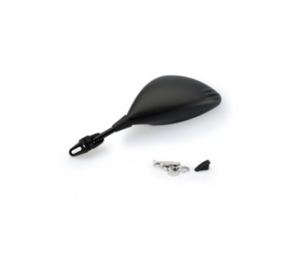 PUIG LEFT REARVIEW MIRROR MOD. Z2 BLACK - COD. 3579N - Bowl dimensions: 83x135 mm - Universal fixing to