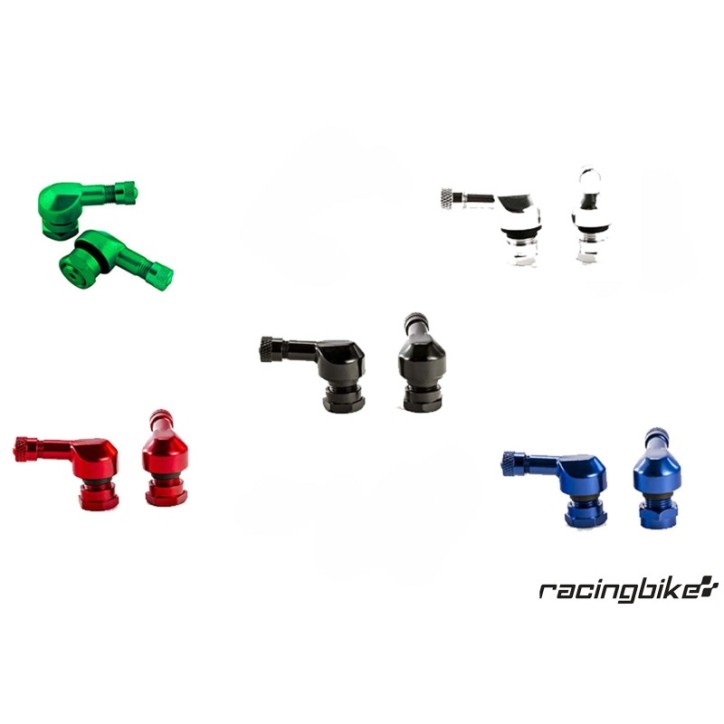 RACINGBIKE 90 DEGREE VALVES FOR TUBELESS TIRES FOR KYMCO CK1 15-20