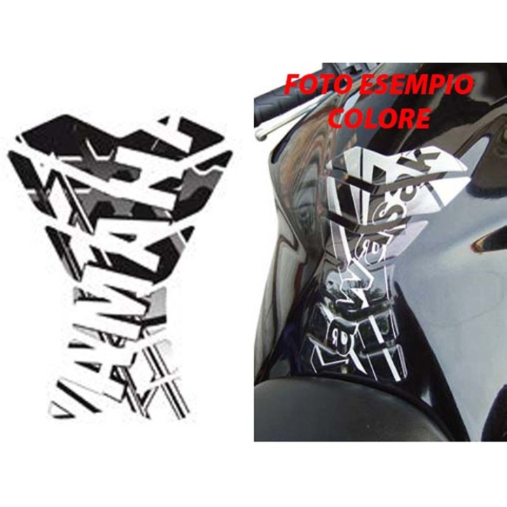 RACINGBIKE ADESIVI PROTEZIONE SERBATOIO YAMAHA SILVER - COD. RB7004P - (ATTENZIONE: PREZZO NETTO PRODOTTO IN OFFERTA)