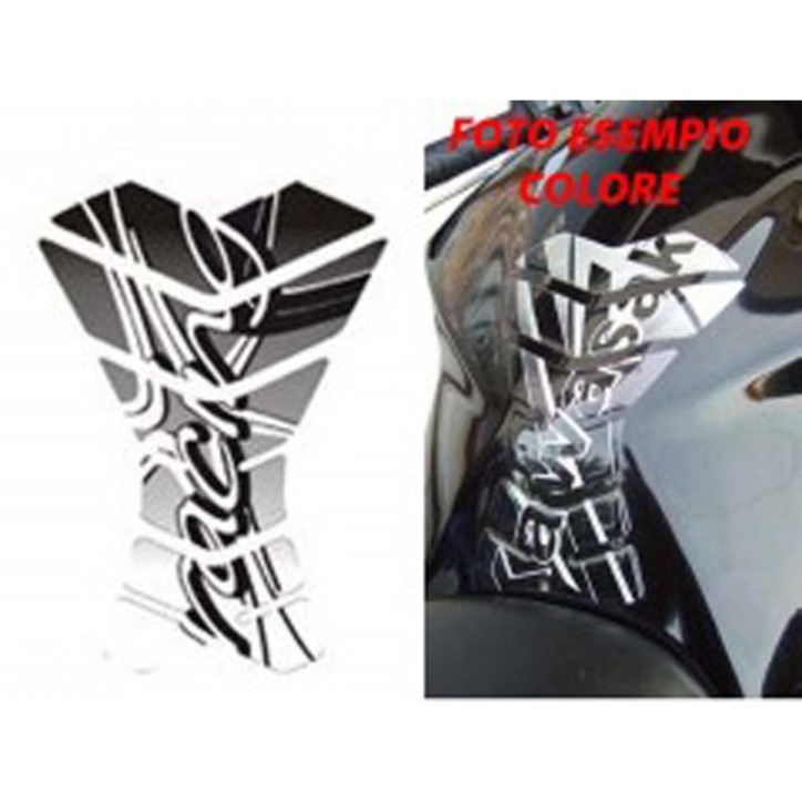 RACINGBIKE ADHESIVOS PROTECCION DEPOSITO UNIVERSAL PLATA - COD. RB7005P-OFERTA