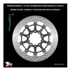 JOLLY BRAKE BY NG FRONT FLOATING BRAKE DISC GOLD KAWASAKI ZE 13-16 - NET PRICE - PRODUCT ON OFFER