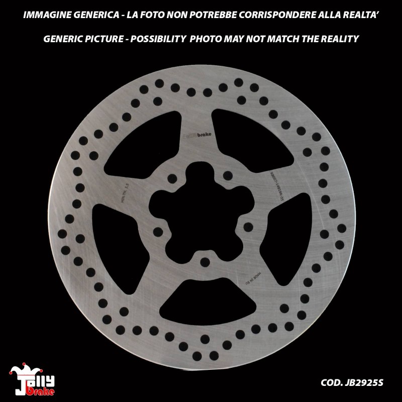 JOLLY BRAKE BY NG FIXED FRONT BRAKE DISC APRILIA SCARABEO 4T, E. PIAGGIO 200 03-07 - NET PRICE - PRODUCT ON OFFER