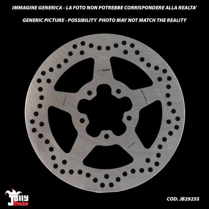 JOLLY BRAKE BY NG FIXED FRONT BRAKE DISC FOR APRILIA SCARABEO, ENG. PIAGGIO 125 03-07 - NET PRICE - PRODUCT ON OFFER