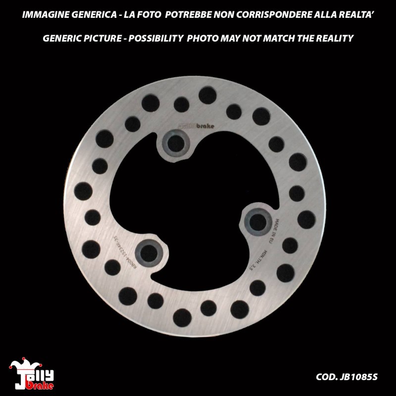 JOLLY BRAKE BY NG FIXED FRONT BRAKE DISC CAGIVA CITY SCOOTER 50 92-97 - NET PRICE - PRODUCT ON OFFER