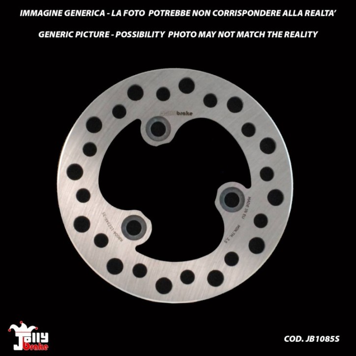 JOLLY BRAKE BY NG FIXED FRONT BRAKE DISC FOR CAGIVA CITY SCOOTER 50 92-97 - NET PRICE - PRODUCT ON OFFER