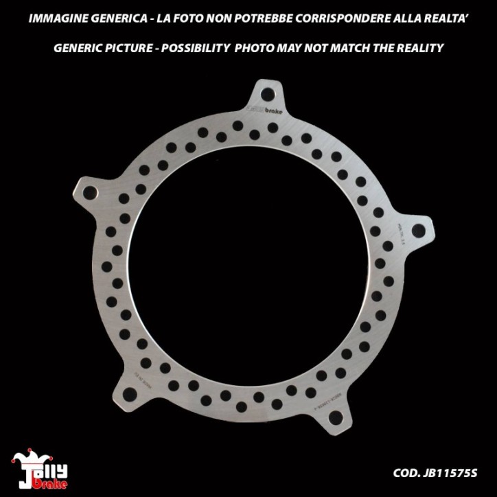 JOLLY BRAKE BY NG FIXED FRONT BRAKE DISC FOR SYM JOYRIDE 200 01-09 - NET PRICE - PRODUCT ON OFFER