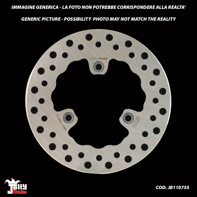 JOLLY BRAKE BY NG FIXED REAR BRAKE DISC APRILIA ATLANTIC 200 02-05 - NET PRICE - PRODUCT ON OFFER