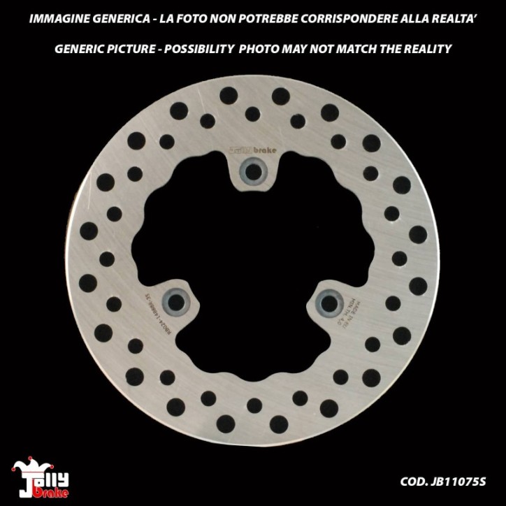 JOLLY BRAKE BY NG FIXED REAR BRAKE DISC FOR APRILIA ATLANTIC 200 02-05 - NET PRICE - PRODUCT ON OFFER