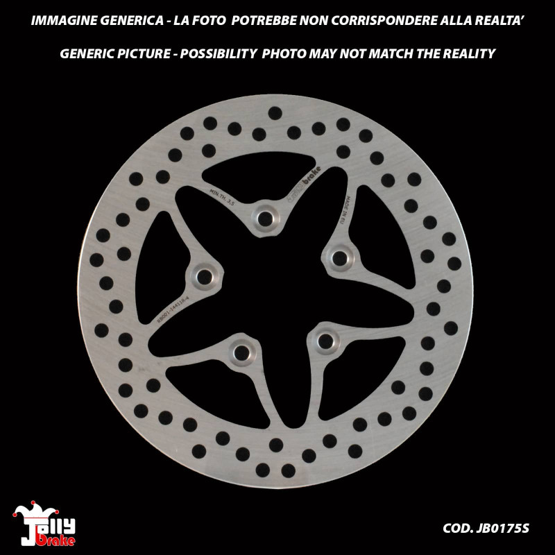 jolly brake by ng fixed rear brake disc for aprilia sportcity cube 300 09 12 offer