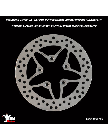 jolly brake by ng fixed rear brake disc for aprilia sportcity cube 300 09 12 offer