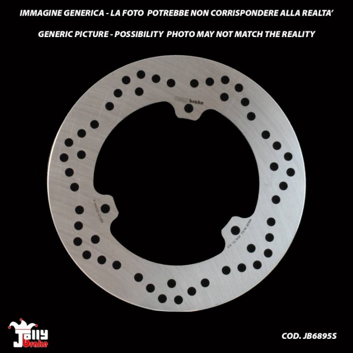 JOLLY BRAKE BY NG FIXED REAR BRAKE DISC FOR ITALJET JUPITER 250 00-03 - NET PRICE - PRODUCT ON OFFER