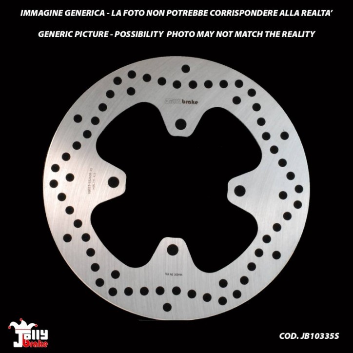 JOLLY BRAKE BY NG FIXED REAR BRAKE DISC FOR YAMAHA X-MAX/I/ABS 125 05-09 - NET PRICE - PRODUCT ON OFFER