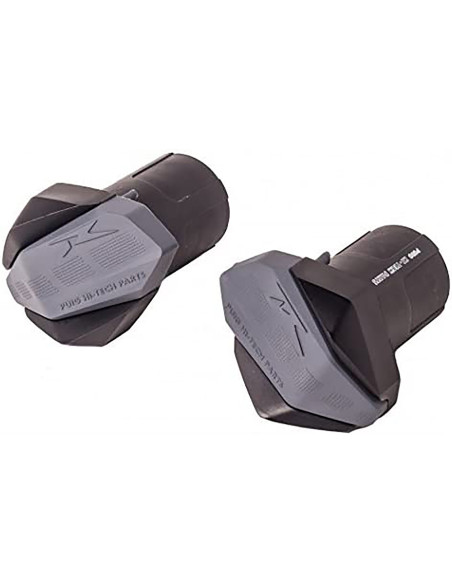 Corps de rechange et patin de protection en caoutchouc Puig Mod R12 noir 6379N