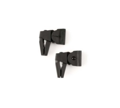 PUIG REPLACEMENT MECHANISM ADJUSTABLE DEFLECTOR FIXING THROUGH CLIP-ON BLACK