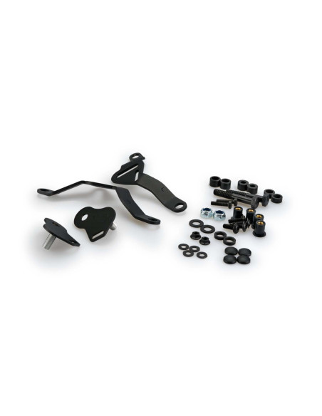 supports universels Puig pour semi-carenages noirs 9978n