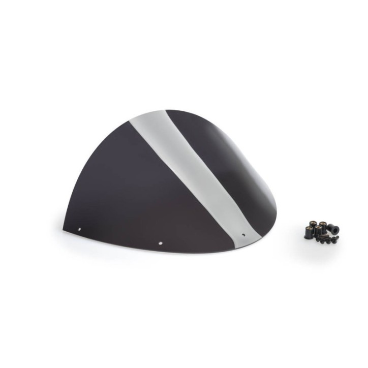 PUIG REPLACEMENT SCREEN HALF FAIRING DARK SMOKE - COD. 9196F